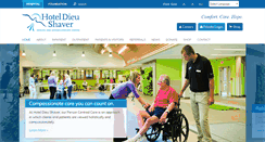 Desktop Screenshot of hoteldieushaver.org